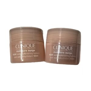 2x Clinique Moisture Surge 100H Auto-Replenishing Hydrator (2x .5 oz/1 oz Total)